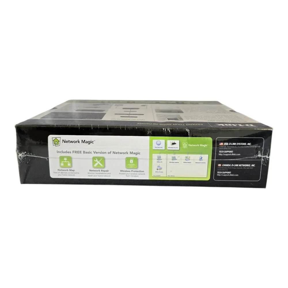 NEW Sealed! D-Link DES-1105 5-Port 10/100 Desktop Network Switch
